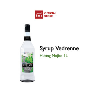 Sirô, Syrup Vedrenne hương Mojito 1l - 1 chai