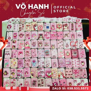 Ví nữ mini 💥 HÀNG LOẠI 1 💥 Ví gấu dâu Lotso cầm tay nhỏ gọn nhiều ngăn giá rẻ xinh xắn dễ thương