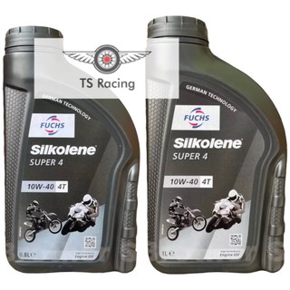 Nhớt fuchs silkolene super 10w40 0.8l 1.0l - xe số xe con tay