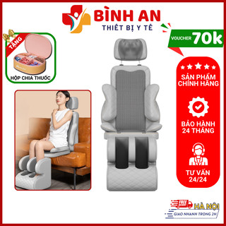 MÁY MASSAGE TOÀN THÂN THẾ HỆ MỚI ASV-F4 MÔ PHỎNG GHẾ MASSAGE CAO CẤP KẾT HỢP RUNG VÀ NHIỆT HỒNG NGOẠI