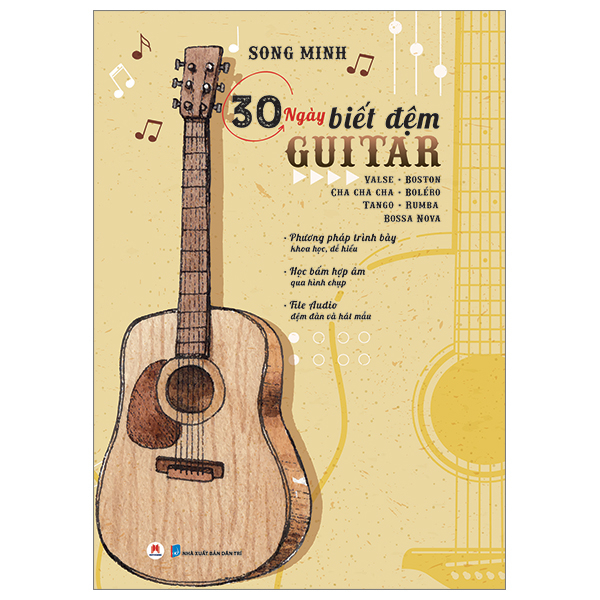 Sách - 30 Ngày Biết Đệm Guitar (Tái Bản 2023) - HHB