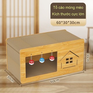  Cào Móng Mèo Kết Hợp Nhà Mèo 2in1 Siêu Tiện Lợi Kích Thước Siêu Lớn Đồ Chơi Mèo Kleen Cat - CM12 