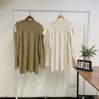 Váy len cổ đức dáng suông 1993s boutique