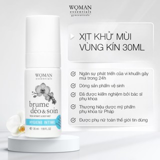 Xịt khử mùi Woman Essentials Brume Déo Soin 30ml