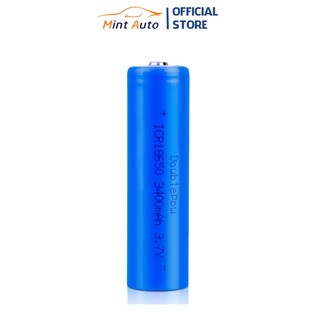 Cell pin sạc 18650 3.7V Doublepow dung lượng thực 3400mAh dùng cho sạc dự phòng, đóng pin các loại máy