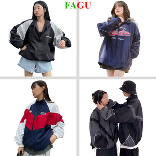 Áo khoác gió 2 lớp fgkg120 unisex chống nắng jacket - fagu