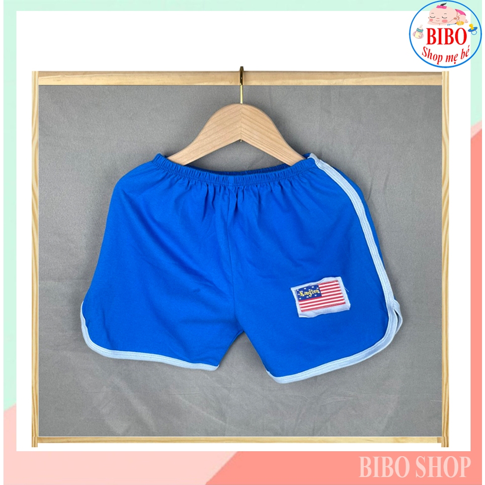 Quần Đùi Thể Thao Cho Bé Mặc Đi Học, Quần Ngắn Mặc Nhà Chất Vải Cotton Mát_ KingTonThethaomau