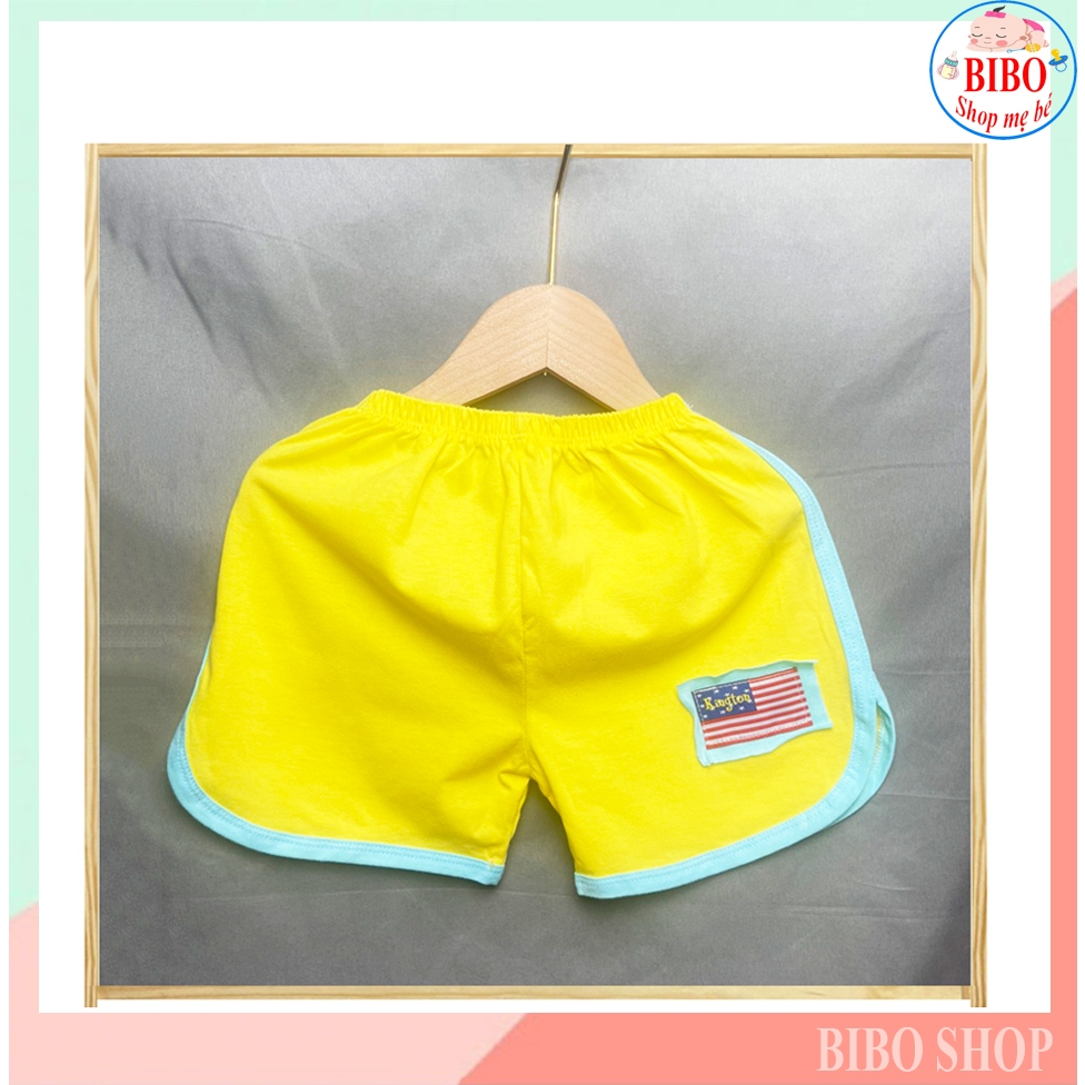 Quần Đùi Thể Thao Cho Bé Mặc Đi Học, Quần Ngắn Mặc Nhà Chất Vải Cotton Mát_ KingTonThethaomau