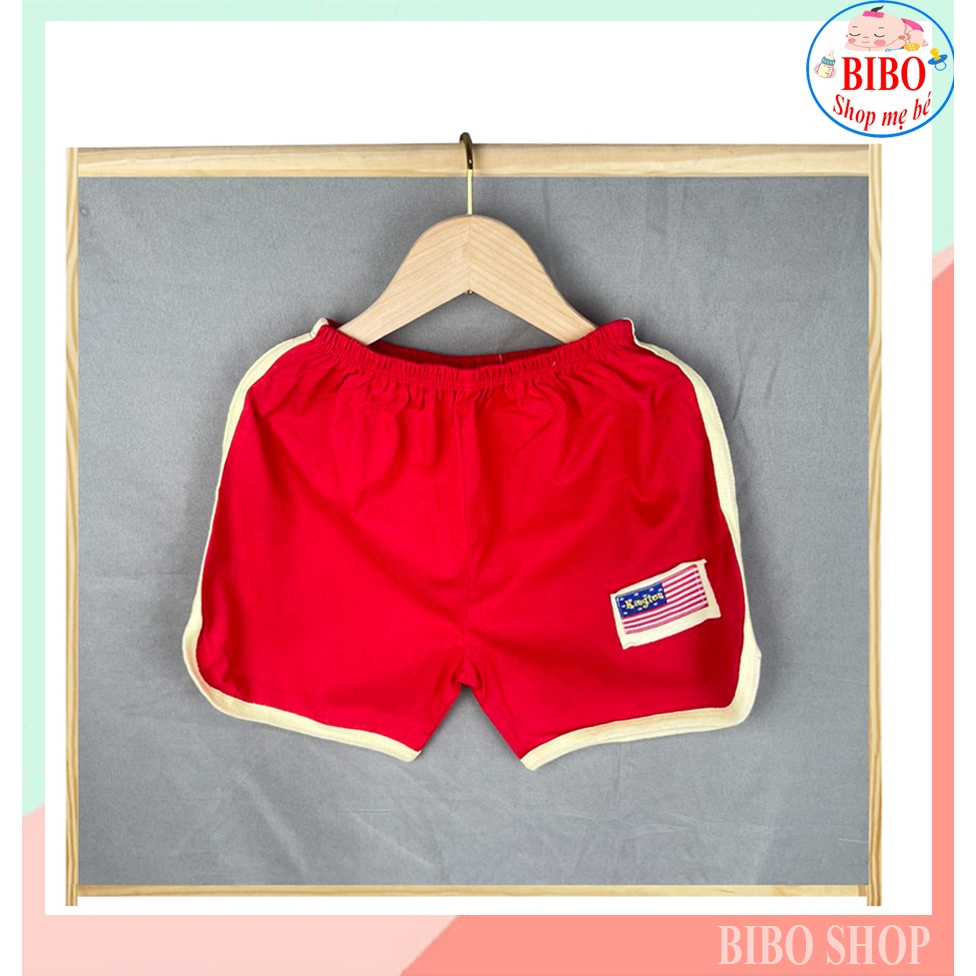 Quần Đùi Thể Thao Cho Bé Mặc Đi Học, Quần Ngắn Mặc Nhà Chất Vải Cotton Mát_ KingTonThethaomau