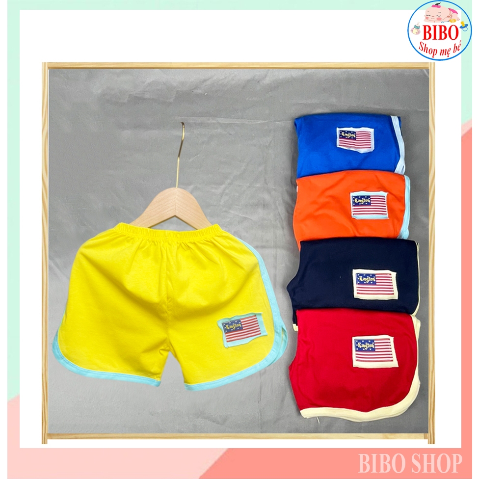 Quần Đùi Thể Thao Cho Bé Mặc Đi Học, Quần Ngắn Mặc Nhà Chất Vải Cotton Mát_ KingTonThethaomau