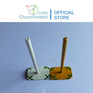 [Không bán] Đơn 200k tặng 2 cái chân đế chuồn chuồn tre