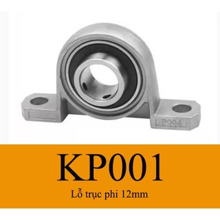 Gối đỡ kp001, gối đỡ trục đứng phi 12mm