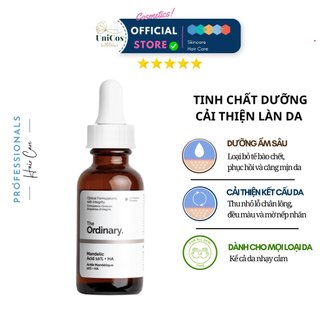 Serum The Ordinary Mandelic Acid 10%+ HA Tẩy Da Chết, Giảm Mụn - Ordinary Dưỡng Ẩm Cho Da - Serum Ordinary Dưỡng Da 30ML