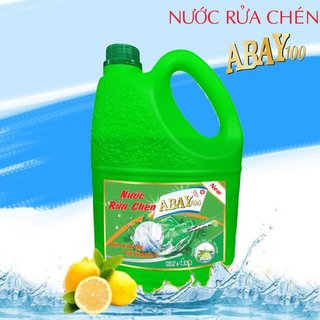 Nước Rữa Chén Abay Hương Chanh Trà Xanh 3800 ML Đậm Đặc