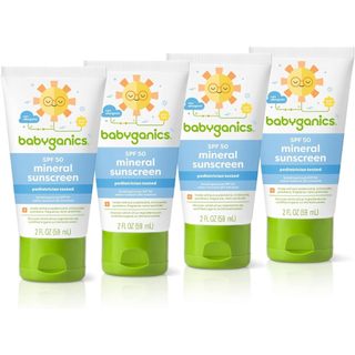 Kem chống nắng Babyganics SPF 50 Mineral Baby Sunscreen cho bé