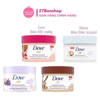 Tẩy da chết dove exfoliating body scrub