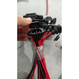 Jack nguồn đực cái xe điện