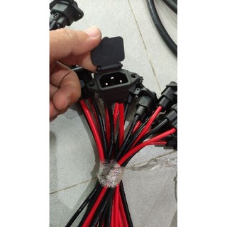 Jack nguồn đực cái xe điện