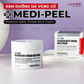 Kem dưỡng chống lão hóa da vùng cổ medi-peel - premium naite thread neck cream 100ml