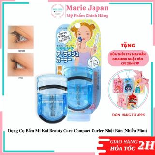 Dụng Cụ Bấm Mi Kai Beauty Care Compact Curler Nhật Bản (Nhiều Màu)
