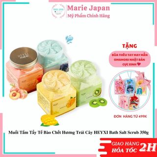 Muối Tắm Tẩy Tế Bào Chết Hương Trái Cây HEYXI Bath Salt Scrub 350g