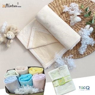 Chăn mền cho bé thương hiệu MINTUU, chất liệu cotton trần bông, kích thước 90*120 cm - 8061