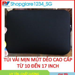 🔥🔥Túi chống sốc VẢI MỊN MÚT DẺO CAO CẤP bảo vệ laptop