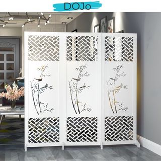 Vách ngăn bình phong DOJO hoạ tiết cây trúc sang trọng đơn giản - D481