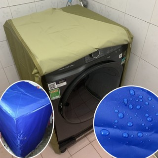 Bạt Phủ Máy Giặt Siêu Bền Cửa Trước Cửa Ngang Vải Dù Siêu Bền Màu Xanh Bộ Đội Chống Mưa Nắng Nóng Từ 7kg đến 15kg