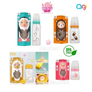Bình sữa Agi Bình sữa cổ hẹp nhựa PP 60ml 140ml 250ml