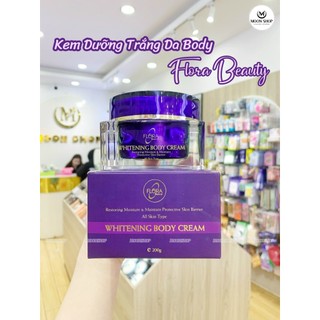 KEM DƯỠNG TRẮNG DA TOÀN THÂN WHITENING BODY CREAM FLORA BEAUTY