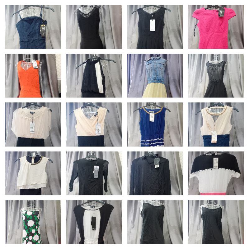 Đầm ( Qc,only và vero,..)lỗi dơ,màu,vải