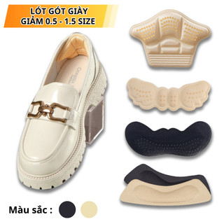 Các loại lót gót giày giảm size chống rộng. Giải pháp chống giày bị rộng tuột gót đệm gót giảm size