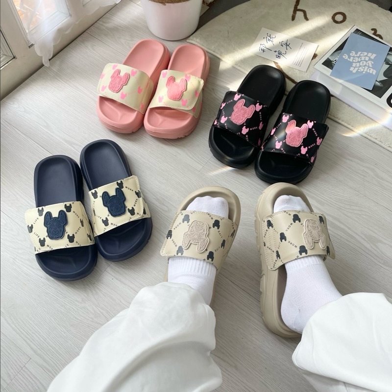 Dép Life work W3 Quai dán xe nam nữ êm chân nhiều màu hottren - có đổi size ANYA STORE