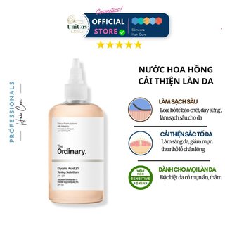 Nước Hoa Hồng The Ordinary Glycolic Acid 7% Toning Solution - Toner Tẩy Da Chết Sáng Da Đều Màu - The Ordinary 240ml