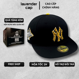 Nón Snapback NY logo thêu freesize phong cách