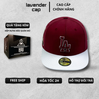 Nón Snapback LA logo thêu freesize phong cách