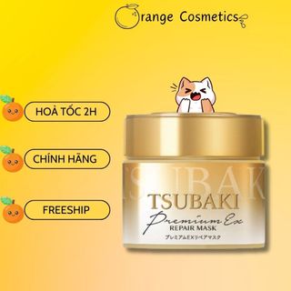 Mặt nạ ủ tóc tsubaki phục hồi hư tổn 180g - kem ủ tóc hấp dầu nhật bản phục hồi giữ màu siêu thơm