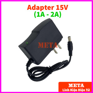 Nguồn adapter 15v-1a, 15v-2a đầu jack 5.5*2.1mm