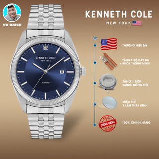 Đồng hồ nam kenneth cole kc51022005 dây kim loại | tặng bóp đựng đồng hồ + khóa thông minh