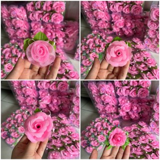 Hoa cài áo đám cưới, cài áo hai họ, hoa cài cho đội bê tráp - nhà gái