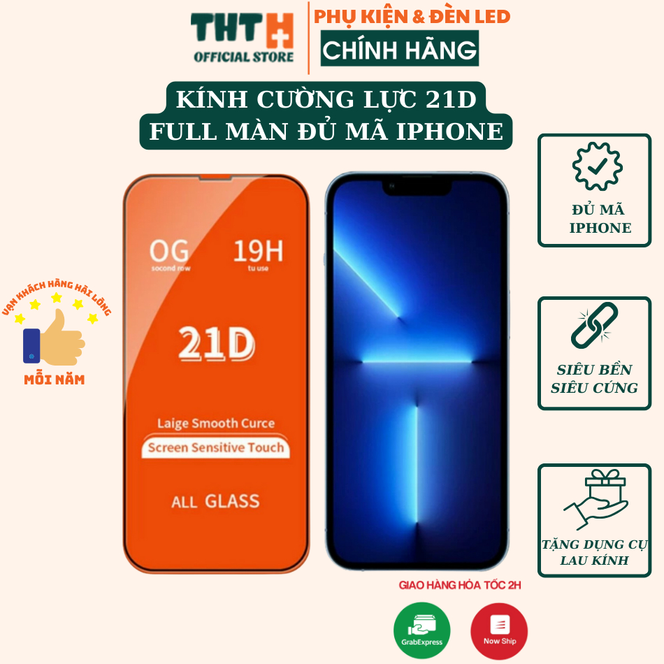 Kính Cường Lực Samsung 21D Samsung Galaxy A10 / A20 / A30 / A50 / A50s / A70 / A70S/ A90/ A5 / A8 /..