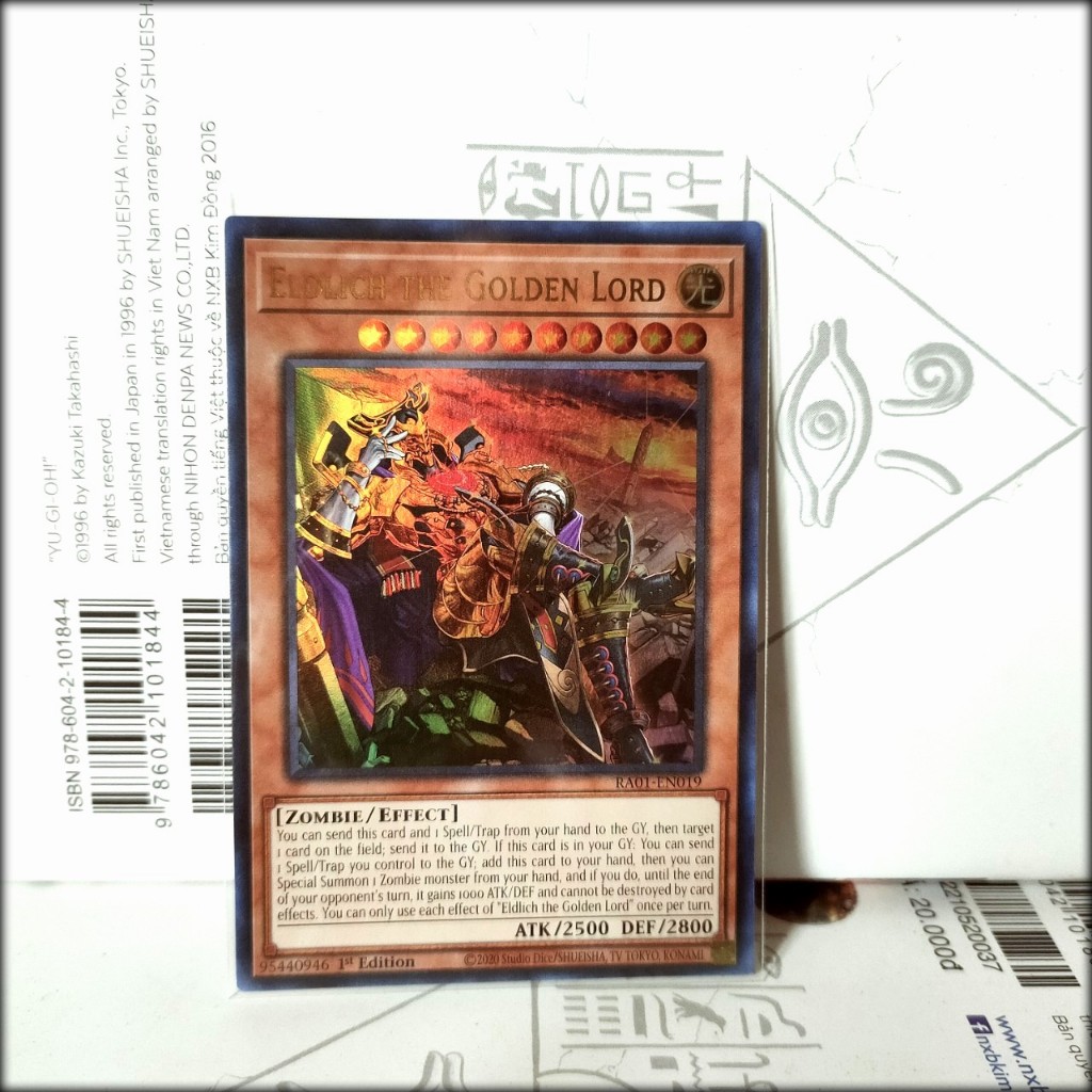 Thẻ bài Yugioh Chính Hãng Eldlich the Golden Lord