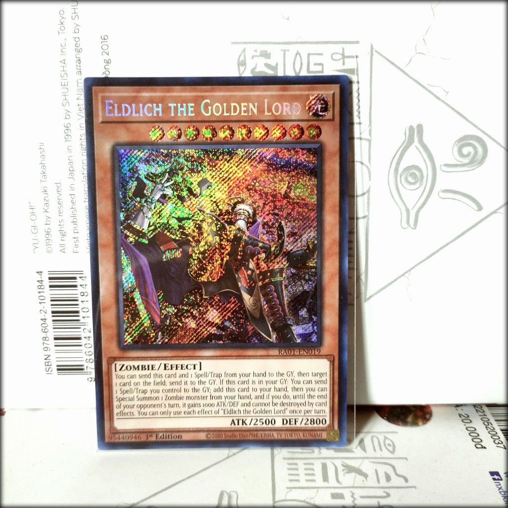 Thẻ bài Yugioh Chính Hãng Eldlich the Golden Lord