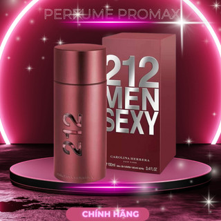 Nước Hoa Nam 212 Sexy Men 100ml, Nước hoa nam tính mạnh mẽ bản lĩnh phái mạnh , dầu thơm nam tươi mát , thể thao