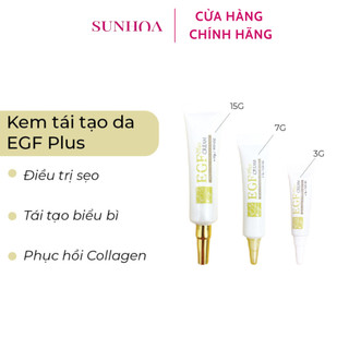 Egf plus cream - kem tái tạo da egf 15g