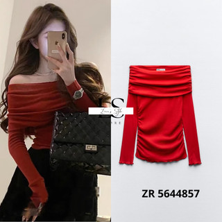 Áo trễ vai cotton TQXK mẫu mới 2023 sang chảnh trẻ trung tiểu thư gợi cảm | Order