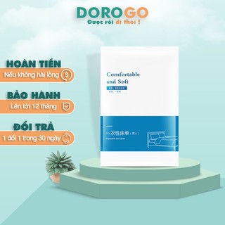 Bộ trải giường du lịch khách sạn DOROGO thông thoáng khí vải không dệt an toàn giường đơn đôi BG2