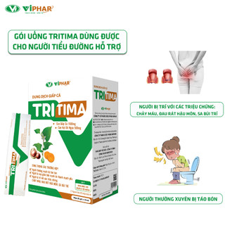 Dung dịch giấp cá tritima dùng được cho người tiểu đường hộp 20 gói