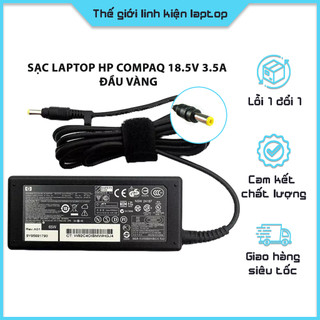 Sạc laptop hp compaq 18.5v-3.5a – zin chính hãng
